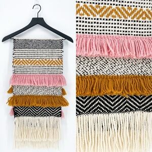 Twill Hill Multicolored Boho Chunky Handwoven Scarf Shawl